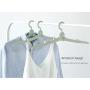 Janolia Clothes Hangers, Portable Foldable Clothes Holders, Space Saving Home Creative Suit Hangers, Windproof Green