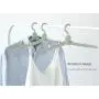 Janolia Clothes Hangers, Portable Foldable Clothes Holders, Space Saving Home Creative Suit Hangers, Windproof Green