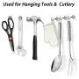 EVISWIY 48LB Magnetic Hooks for Cruise Cabins Refrigerator Locker Classroom Strong Heavy Duty Magnet Hooks Hangers for Hanging BBQ Grill Tools Keys 10 Pack