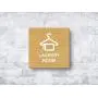 iCandy Products Inc Laundry Room, Cloth Hanger Hotel Business Office Building Sign 12x12 Inches, Bamboo, Metal iCandy Products Inc Laundry Room, Cloth Hanger Hotel Business Office Building Sign 12x12 Inches, Bamboo, Metal