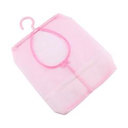 Mesh Storage Bags, Mesh Laundry Bag,with Wall Hook Hanger Brackets,Underwear Socks Storage Organizer Bag,Bathroom Shower Bath Toys Tools Organizer Bags