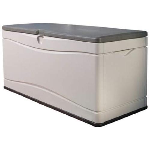 Lifetime 60012 Extra Large Deck Box, 130 Gallon, Desert Sand/Brown