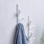 Ass Wall Cactus Coat Hook, Creative Styling Wall Ornament White Hanger, Clothes/Coat/Hat/Rust and Durable Wall Hanging (Size : B)