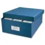 ABC Check Storage Boxes w/ 12 Dividers, 12" x W 9-7/8" x H 4-5/8", Blue ABC Check Storage Boxes w/ 12 Dividers, 12" x W 9-7/8" x H 4-5/8", Blue