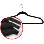 10PCS Non-Slip Velvet Hangers Suit Hanger Ultra Thin Space Saving 360 Degree Swivel Hook Strong and Durable Clothes Hanger