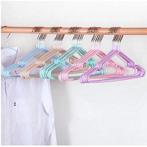 10pcs Random Color Clothes Hanger Children Adult Non-Slip Metal Shirt Trouser Hook Hangers Coat Clothes Stand Wardrobe Accessories 10pcs Random Color Clothes Hanger Children Adult Non-Slip Metal Shirt Trouser Hook Hangers Coat Clothes Stand Wardrobe Accessories