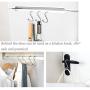YDS 20PCS Hooks Stainless Steel S Shaped Hanging Hooks Kitchen Pots Pans Hanger, Bedroom Clothes Organizer Storage Rack for Plants, Utensils, Towels, Bags, Grocery (11.5cm/10cm/8.4cm/7.3cm)