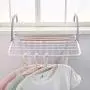 Sdoveb Window Balcony Folding Hanging Clothes Hanger Over The Door or Railing Sill Drying Rack for Indoor/Outdoor (Blue) Sdoveb Window Balcony Folding Hanging Clothes Hanger Over The Door or Railing Sill Drying Rack for Indoor/Outdoor (Blue)