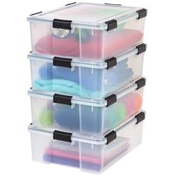 Ultimate Clear Boxes Storage [Set of 4]