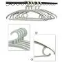 SAASNY Premium Quality Plastic Standard Hangers,10 Green 42cm Plastic All Purpose Clothes Garment Coat Hangers Non-Slip Trouser Bar. for Coat,Jacket,Shirt,Dress,Trousers SAASNY Premium Quality Plastic Standard Hangers,10 Green 42cm Plastic All Purpose Clothes Garment Coat Hangers Non-Slip Trouser Bar. for Coat,Jacket,Shirt,Dress,Trousers