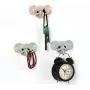 Heyuni.3 Pcs Elephant Self-Adhesive Key Ring Hooks Hangers Holder for Bathroom Kitchen Decorative Wall