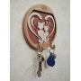Hanging Holder fo Keys or Dog Leashes, Key Hanger for Wall, Hooks for Key, Entryway Key Hook Wall Mounted Organizer, Wall Wood Holder for Keys.