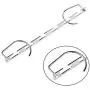 TOPBATHY 2pcs Magic Hanger Foldable Metal Straight Shape Space Saving Wonder Clothes Hangers Closet Organizer Hanger for Home Room Outdoor TOPBATHY 2pcs Magic Hanger Foldable Metal Straight Shape Space Saving Wonder Clothes Hangers Closet Organizer Hanger for Home Room Outdoor