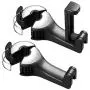 2 in 1 Car Seat Hooks for Purses and Bags with Phone Holder,Automative Headrest Purse Handbag Holder Hangers Organizers,Falling Resistance, Quietness and Universal Fit 2 in 1 Car Seat Hooks for Purses and Bags with Phone Holder,Automative Headrest Purse Handbag Holder Hangers Organizers,Falling Resistance, Quietness and Universal Fit