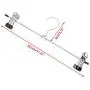 MEIYIN 20 Pcs Stainless Steel Trouser Hanger Rack Coat Pants Skirt Hangers Clothes Stand Holder with 2 Adjustable Non-Slip Clips 28cm MEIYIN 20 Pcs Stainless Steel Trouser Hanger Rack Coat Pants Skirt Hangers Clothes Stand Holder with 2 Adjustable Non-Slip Clips 28cm