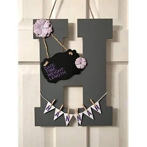 Initial Hospital Door Hanger announcement child room nursery personalized birth stats, birthing suite Sign Initial Hospital Door Hanger announcement child room nursery personalized birth stats, birthing suite Sign