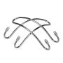 2pcs Car Seat Truck Stainless Steel Hook Purse Hanger Bag Organizer Holder New