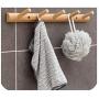 Natural Wood Wall Hook Wall Hanger Solid Wood Clothes Storage Rack Home Decor Hooks for Hanging Clothes Coat Decorative Hooks,1Pcs2
