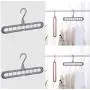 10PC Random Color Space Saver Saving Wonder Metal Magic Hanger Clothes Closet Organize Hook 10PC Random Color Space Saver Saving Wonder Metal Magic Hanger Clothes Closet Organize Hook