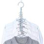 FANZHOU 5 Holes Magic Hangers Space Saving Clothes Hangers Organizer Windproof Multi-Port Hook