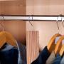 Huji Natural Cedar Wood and Moth Mildew Repellent Blocks and Protects Clothes (Two Set, Cedar Hanger and Blocks)