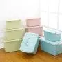 zhongleiss Storage Boxes Plastic Covered Storage Boxes Storage Boxes Three-Piece 3-Piece Set Blue 3 Piece Set zhongleiss Storage Boxes Plastic Covered Storage Boxes Storage Boxes Three-Piece 3-Piece Set Blue 3 Piece Set