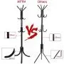 HTTH Standing Entryway Coat Rack Hat Hanger Holder 12 Hooks for Jacket Umbrella Tree Stand Metal Coat Hanger Home Decor (Black) HTTH Standing Entryway Coat Rack Hat Hanger Holder 12 Hooks for Jacket Umbrella Tree Stand Metal Coat Hanger Home Decor (Black)