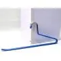 THEE Non Slip Open-Ended Slack Pants Hanger Clothes Hanger Easy Slide Trousers Hanger Set of 12 Blue