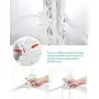 hefeilzmy Portable Folding Retractable Non-Slip Closet Storage Organizer Hanger 360° Rotatable Hanger for Outdoor Drying Clothes (Pink) hefeilzmy Portable Folding Retractable Non-Slip Closet Storage Organizer Hanger 360° Rotatable Hanger for Outdoor Drying Clothes (Pink)