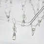 Rose Auroma Stainless Steel Clothes Drying Rack Sock Hanger with 20 Overstriking Wire Clothespins, Drying Hanger for Drying Clothing Towels/Diapers/Underwear/Bars Rose Auroma Stainless Steel Clothes Drying Rack Sock Hanger with 20 Overstriking Wire Clothespins, Drying Hanger for Drying Clothing Towels/Diapers/Underwear/Bars