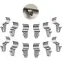 PAMISO Vinyl Siding Hooks, 12 PCS Heavy Duty No Hole Hook for Vinyl Siding