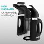 Steamer For Clothes Travel Size Elita Pro Compact Design, Heats up in 45 Seconds, Dry Steam, Handheld Garment Wrinkle Remover, Powerful, Portable Mini Steam Iron Clothing and Fabric