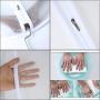 Garment Bag Clear for Long Dress 24 x 60 Moth Proof Garment Bags White Breathable Full Zipper Dust Cover for Clothes Storage Closet Pack Of 6
