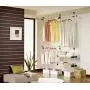 PRINCE HANGER, Double 2 Tier Hanger & Shelves, Clothing Rack, Closet Organizer, Heavy Duty, PHUS-0053 PRINCE HANGER, Double 2 Tier Hanger & Shelves, Clothing Rack, Closet Organizer, Heavy Duty, PHUS-0053