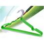 10pcs Random Color Coat Clothes Hanger Organizer Hook Hangers for Clothing Laundry Drying Rack Clotheshorse Luggage Carrier Metal