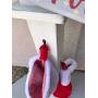 Christmas Stocking Hanger By Sonoran Cottage Designs -LED Wireless North Pole Sign - 4 Or 8 Hook Option