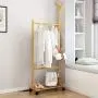 Hanger Floor Bedroom Coat Rack Shoe Rack Vertical Hanger Clothes Rack (Color : Primary Color, Size : 80cm) Hanger Floor Bedroom Coat Rack Shoe Rack Vertical Hanger Clothes Rack (Color : Primary Color, Size : 80cm)