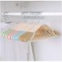 10pcs Random Color Plastic Windproof Children Clothes Hanger Creative Hanger Organizer Fixed Holder Buckle Household Anti-Slip Drying Rack