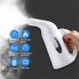 FDSFD 850W Portable Hand-held Hanging Machine, Strong Steamer Iron, 30s Fast Heating, Scratchproof Leakproof Heat Resistant Antistatic, for Bedding Curtains Carpets, White FDSFD 850W Portable Hand-held Hanging Machine, Strong Steamer Iron, 30s Fast Heating, Scratchproof Leakproof Heat Resistant Antistatic, for Bedding Curtains Carpets, White