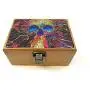 Herb Stash Boxes Set All in One Combo, Metal Grinder, Storage Jar, label- Skull (Skull)