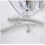 5pcs Random Color 39CM Non-Slip No Trace European Hanger, Cloth Hanger Clothes Hanger Wedding Dress Hanger