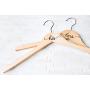 Personalized, Engraved Wedding Dress Hanger by Left Coast Original