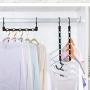Koicaxy Clothes Hangers,Magic Cascading Hangers for Space Saving 10 Pack