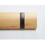 Li@ Wood Color Nordic Wall-Mounted Hanger/Wall Hanger/Wall Hook/Door Coat Hook/Clothes Rack/Wall-Mounted Hanger / 4,5,6,7,8 zinc Alloy Hook /(48.5-99.6) 6cm (Size : 746cm)