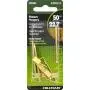 Hillman 122304 Brass Conventional Picture Hanger 3 Pack 50lb Hillman 122304 Brass Conventional Picture Hanger 3 Pack 50lb
