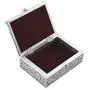 Set of 2 Aluminium Oxidized Buddha Embossed Travel Portable Trinket Jewelry Organizer Boxes Storage Set of 2 Aluminium Oxidized Buddha Embossed Travel Portable Trinket Jewelry Organizer Boxes Storage