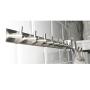 WEBI Heavy Duty SUS 304 Coat Bath Towel Hook Hanger Rail Bar with 4 Hooks, Brushed Finish, for Bedroom, Bathroom, Foyers, Hallways, Entryway, Great Home, Office Storage & Organization, L-YZ04