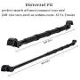 LITTLEMOLE Car Clothes Hanger Bar, Expandable Vehicle Clothing Rod Garment Rack Holder, Heavy Duty Metal and Rubber Grips LITTLEMOLE Car Clothes Hanger Bar, Expandable Vehicle Clothing Rod Garment Rack Holder, Heavy Duty Metal and Rubber Grips