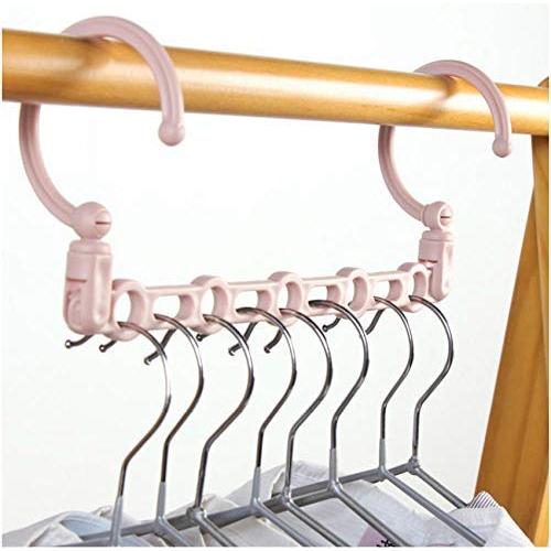 10PC Random Color 5 Holes Shirts Clothes Hanger Holders Windproof Multifunctional Folding Drying Storage Rack Clothing Hanger Wardrobe Organizer 10PC Random Color 5 Holes Shirts Clothes Hanger Holders Windproof Multifunctional Folding Drying Storage Rack Clothing Hanger Wardrobe Organizer