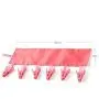 Edtoy Home socks drying racks Bathroom Traveling Clothes Rack Travel Portable Folding Cloth Hanger Clips (watermelon red) Edtoy Home socks drying racks Bathroom Traveling Clothes Rack Travel Portable Folding Cloth Hanger Clips (watermelon red)
